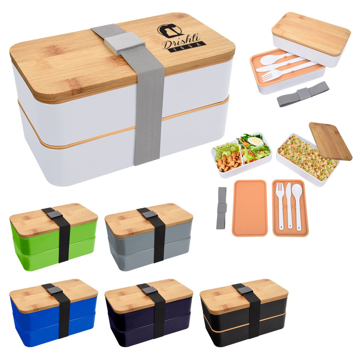 Stackable Bento Lunch Set 2216